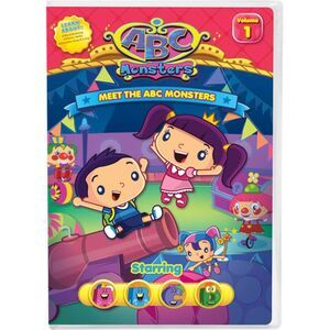 Abc Monsters: Starring Abcd  DVD